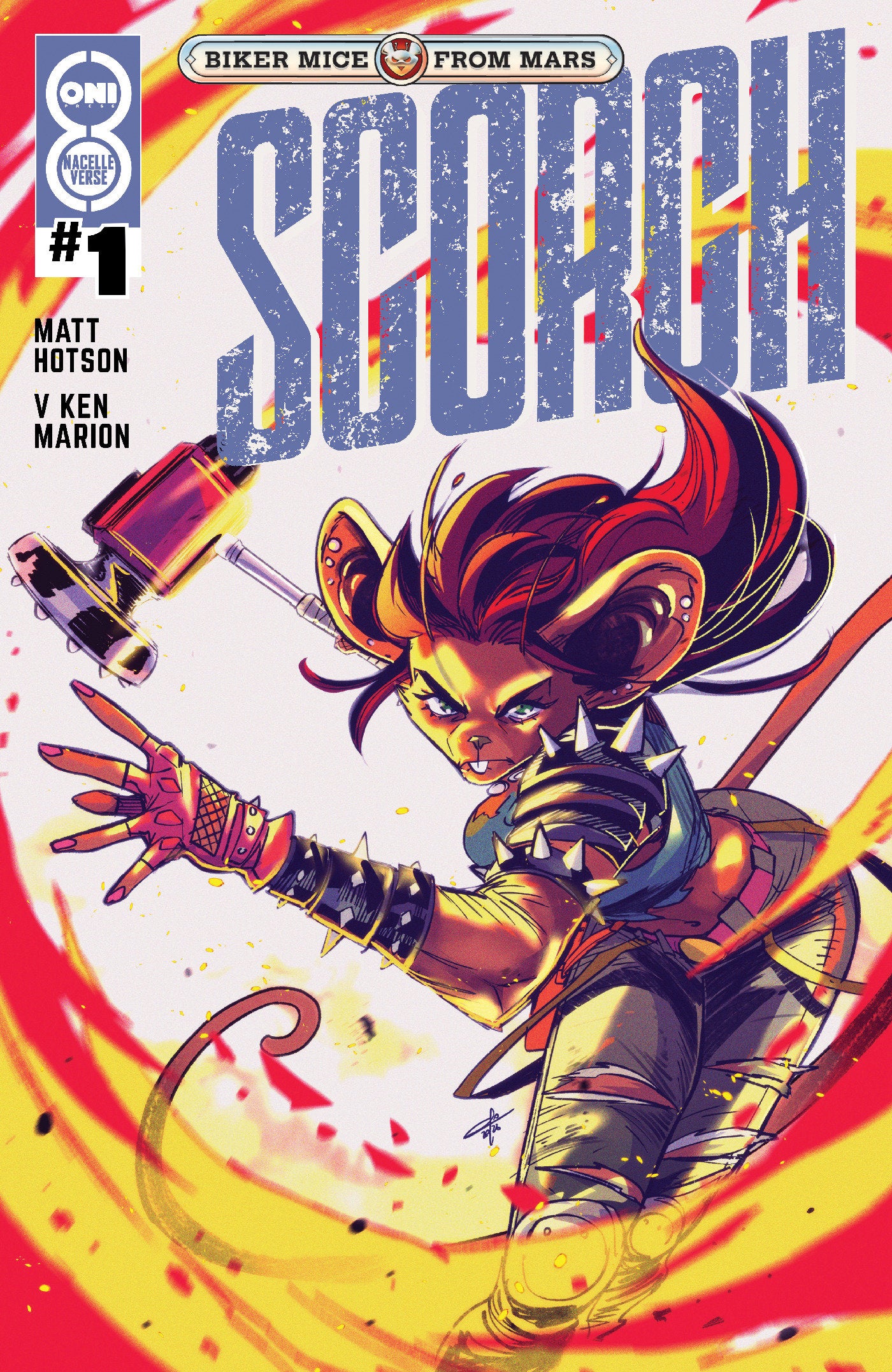 Biker Mice From Mars Scorch #1 Cover B Eleonora Carlini Variant (NM)
