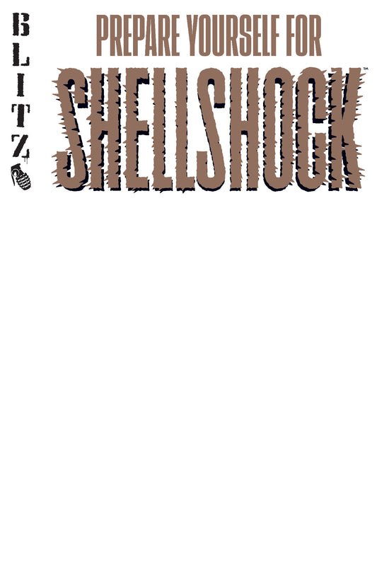 EC Shellshock #1 Cover D Blank Sketch Variant (NM)