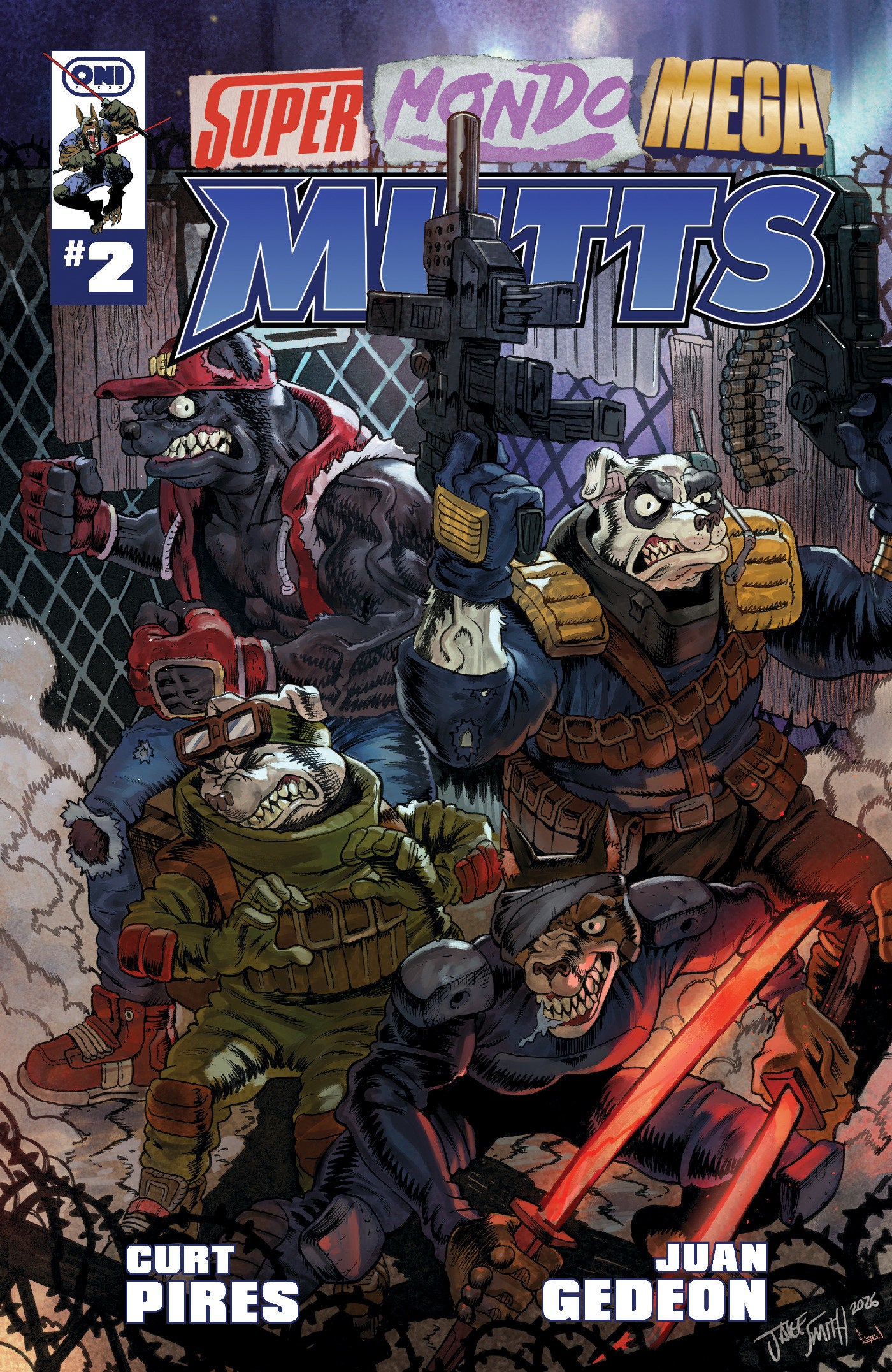 Super Mondo Mega Mutts #2 Cover D Jake Smith Variant (NM)