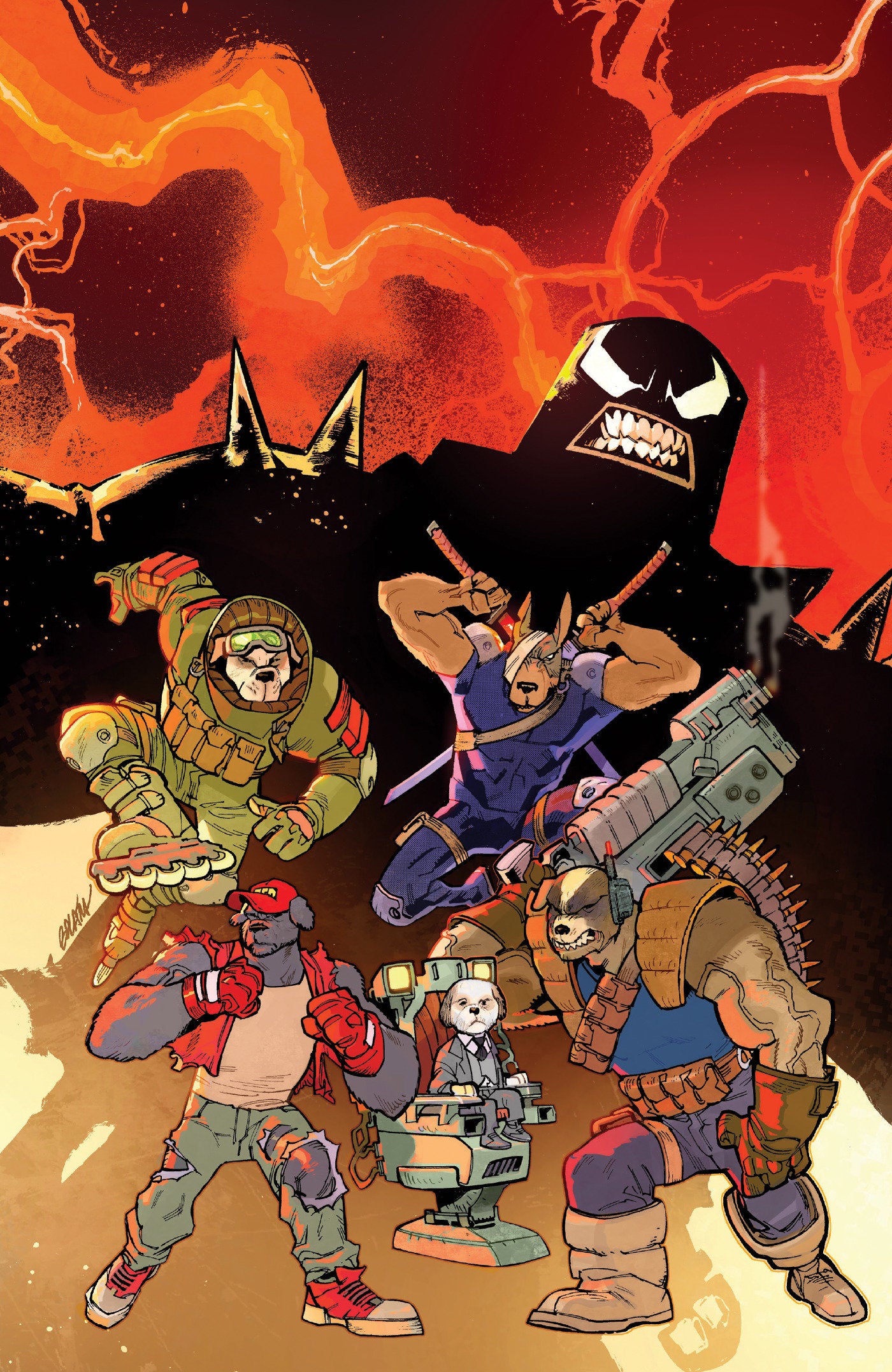 Super Mondo Mega Mutts #2 Cover G Inc 1:20 Balam Full Art Variant (NM)