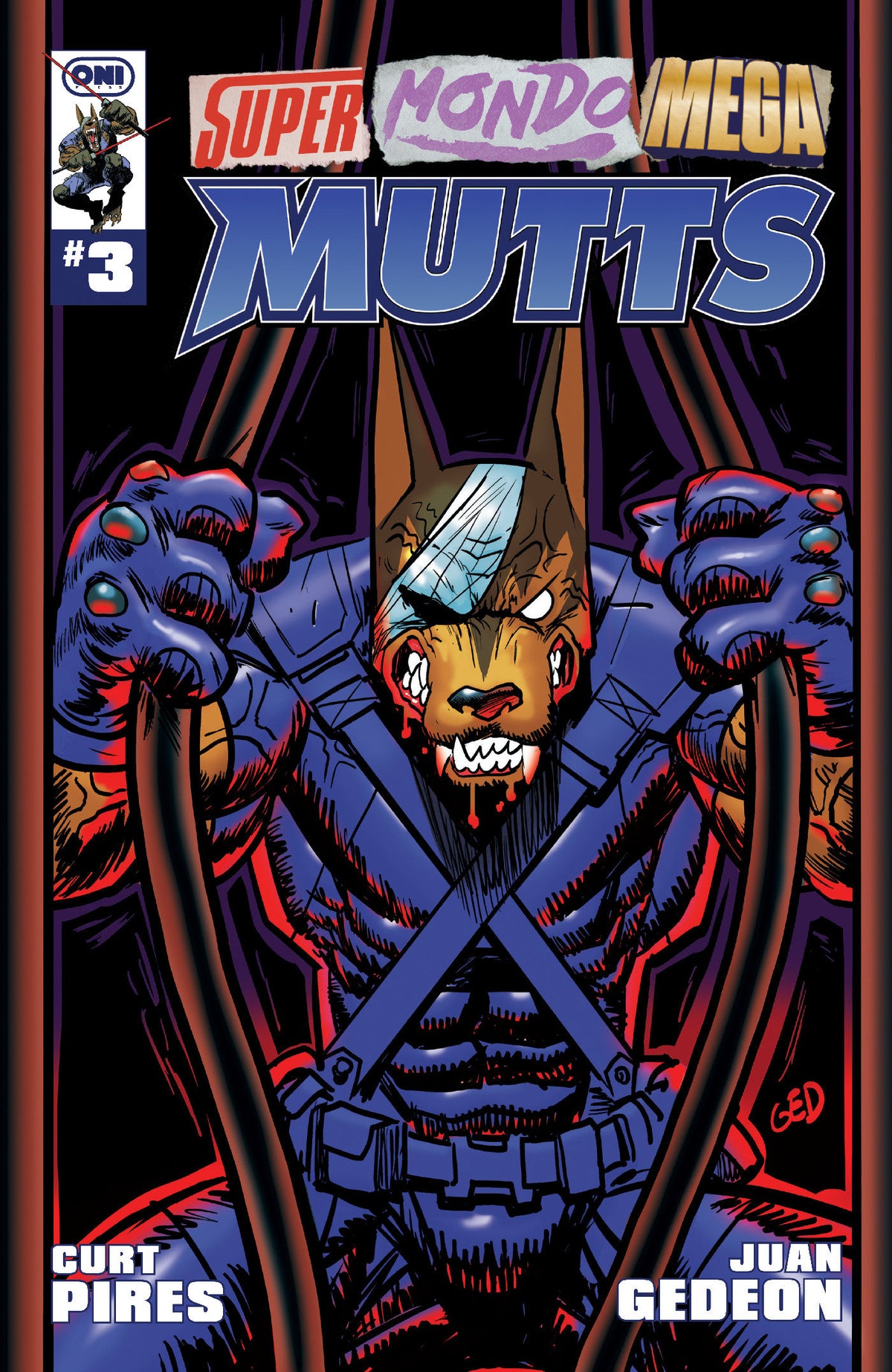 Super Mondo Mega Mutts #3 Cover A Juan Gedeon (NM)