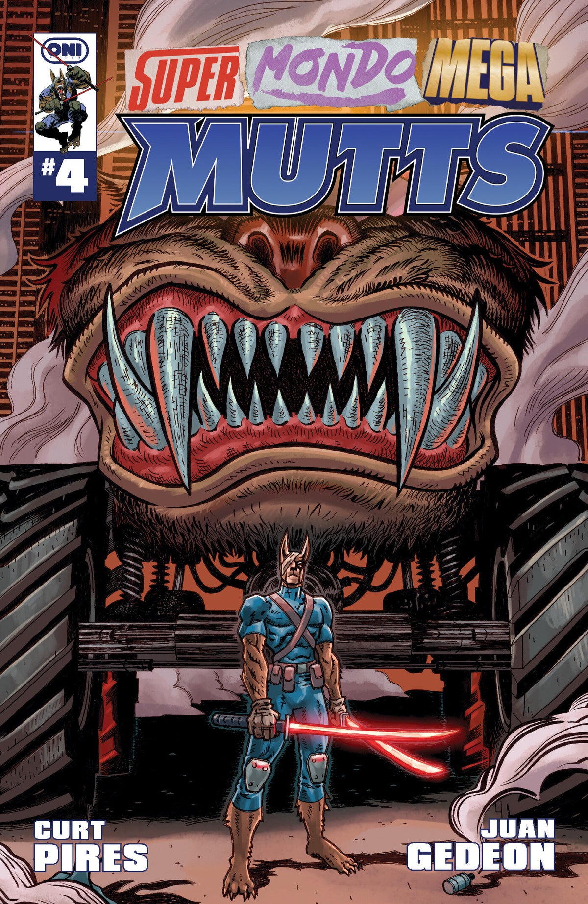 Super Mondo Mega Mutts #4 Cover C Dalton Rose Variant (NM)