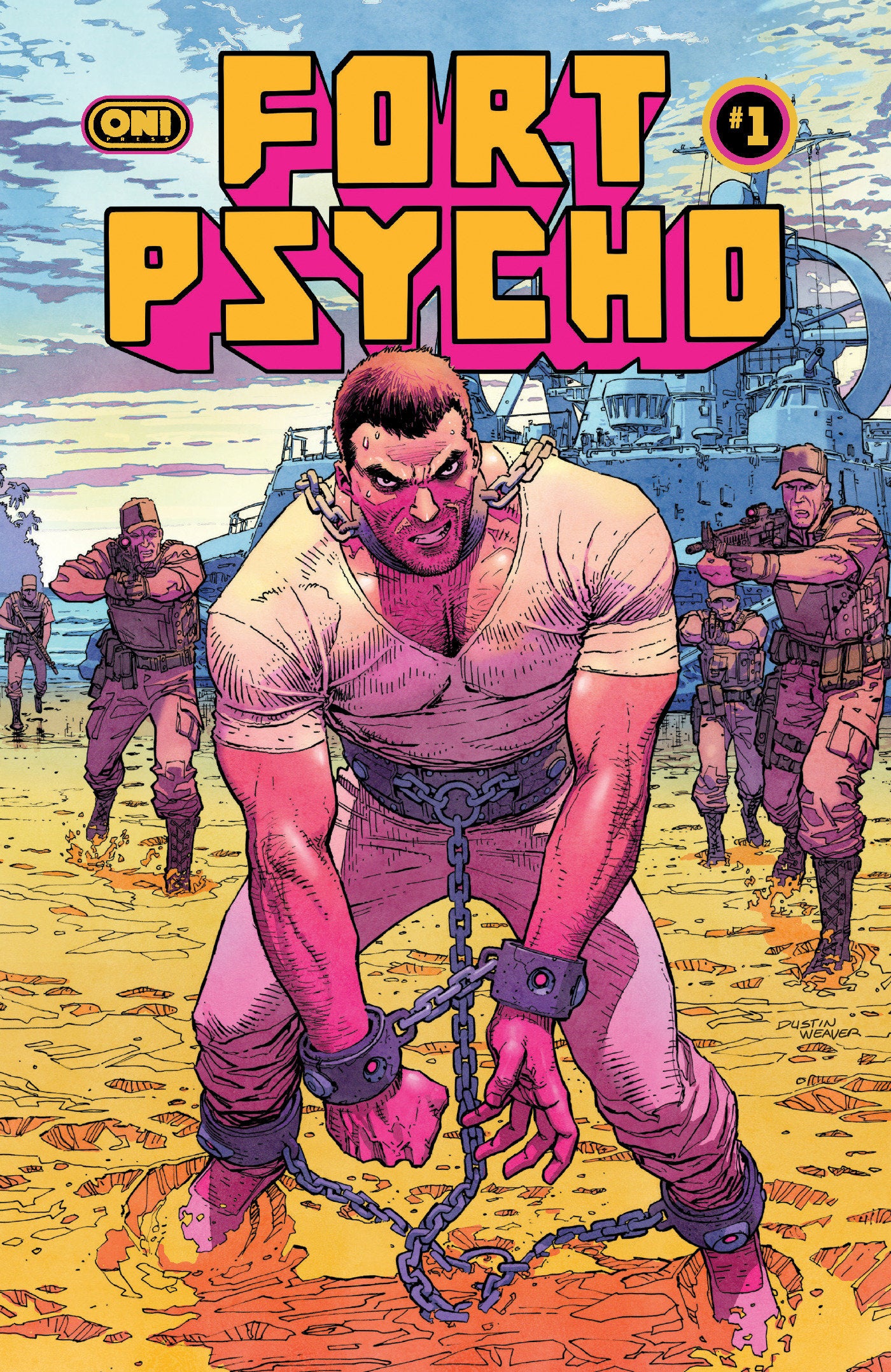 Fort Psycho #1 Cover C Dustin Weaver Variant (NM)