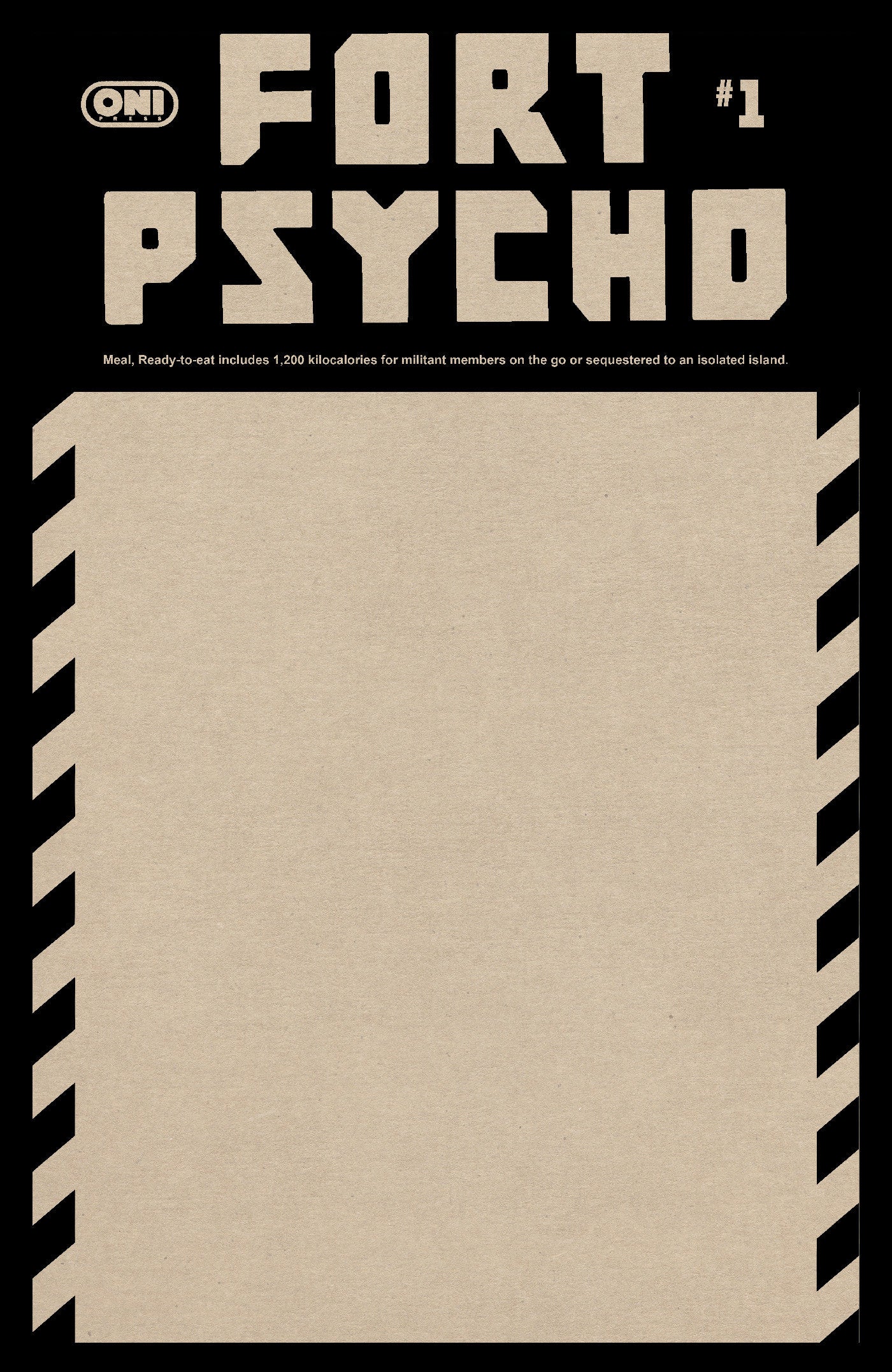 Fort Psycho #1 Cover E Blank Sketch Variant (NM)