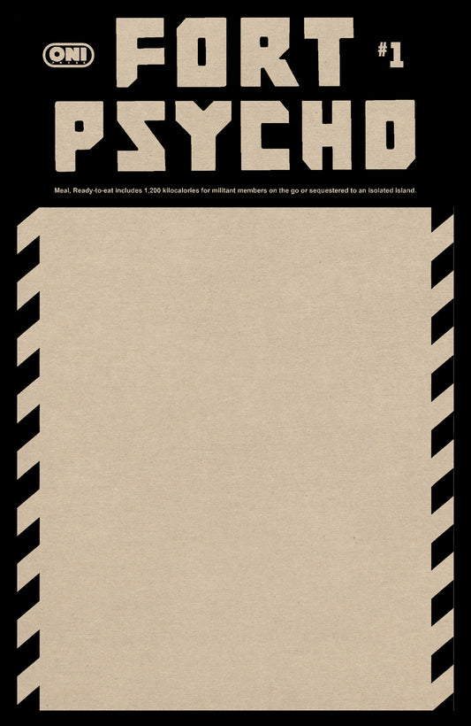 Fort Psycho #1 Cover E Blank Sketch Variant (NM)