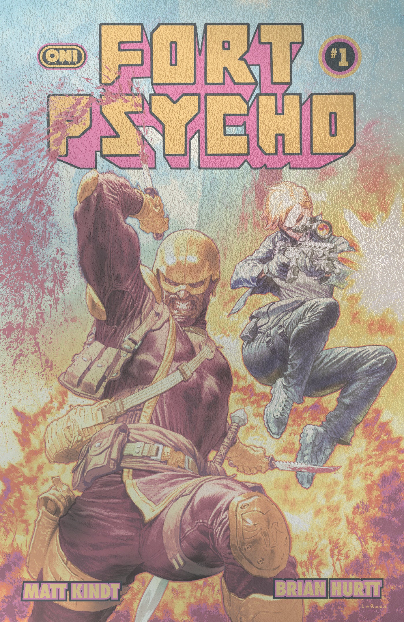 Fort Psycho #1 Cover F Lewis Larosa Foil Variant (NM)