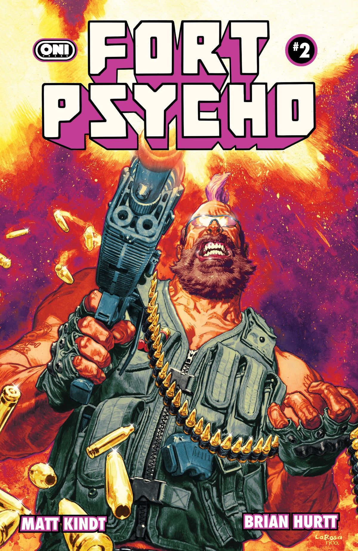 Fort Psycho #2 Cover B Lewis Larosa Variant (NM)