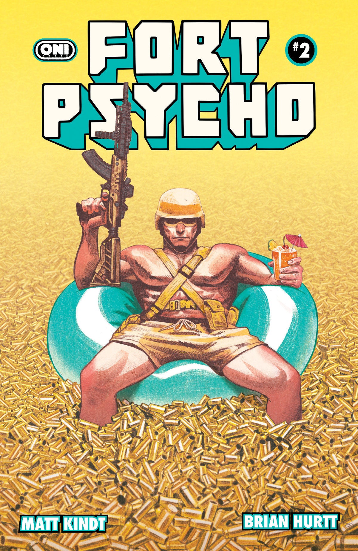 Fort Psycho #2 Cover C Mike Del Mundo Variant (NM)