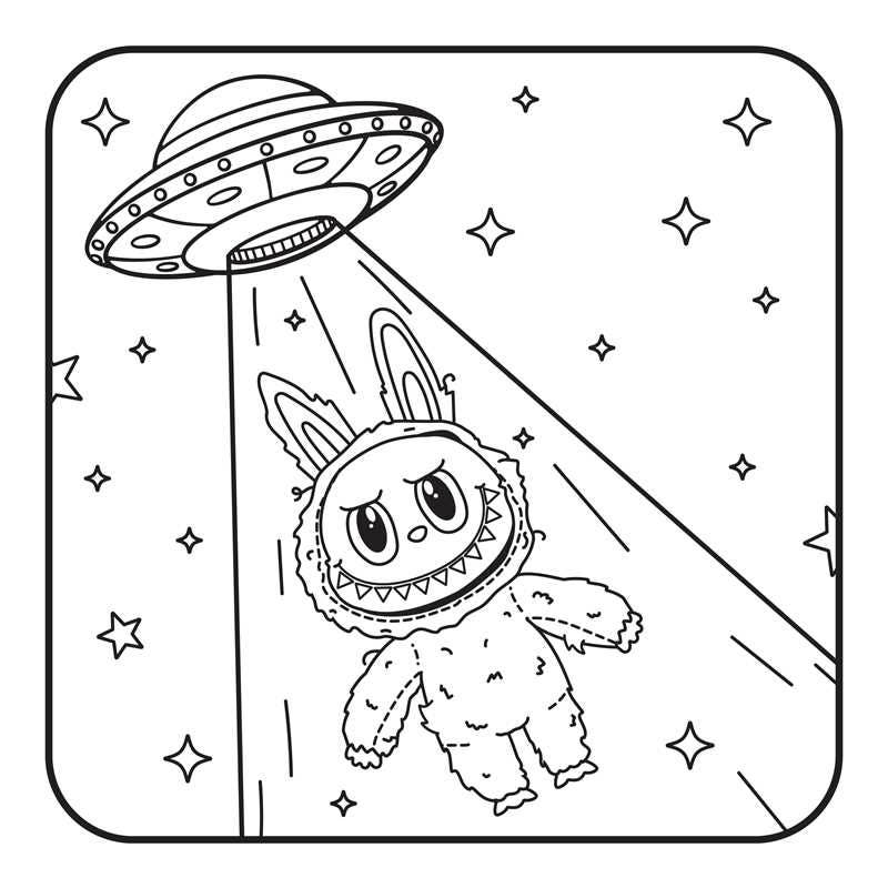 Lafufu Coloring Book: Expanded Edition by Adams Media