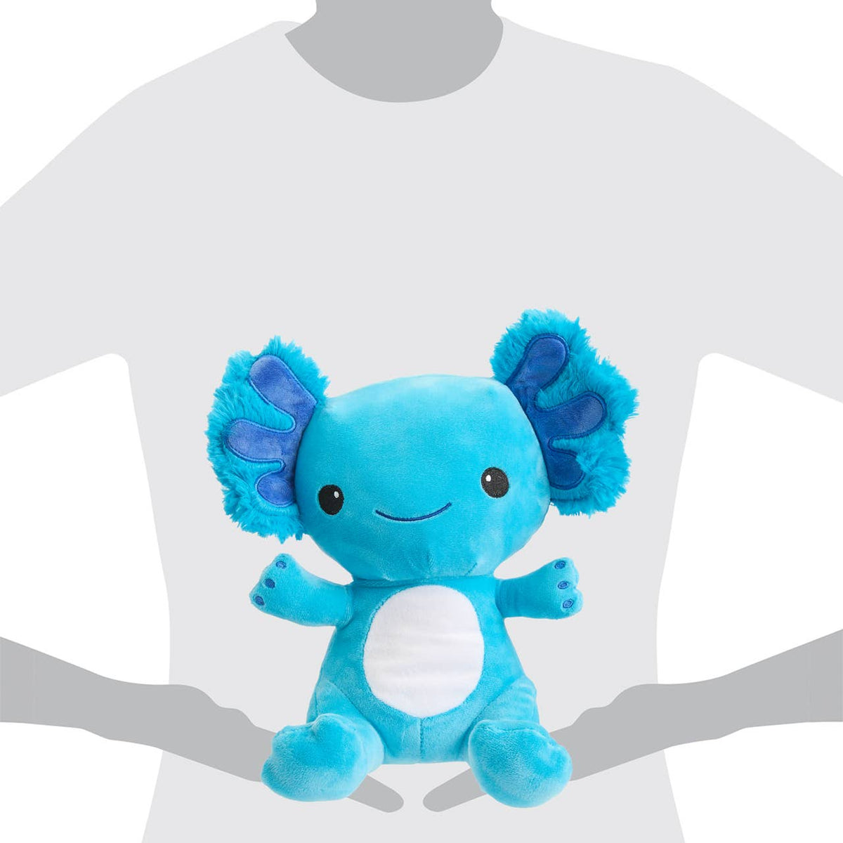 Axolotl Plush - Azure Blue