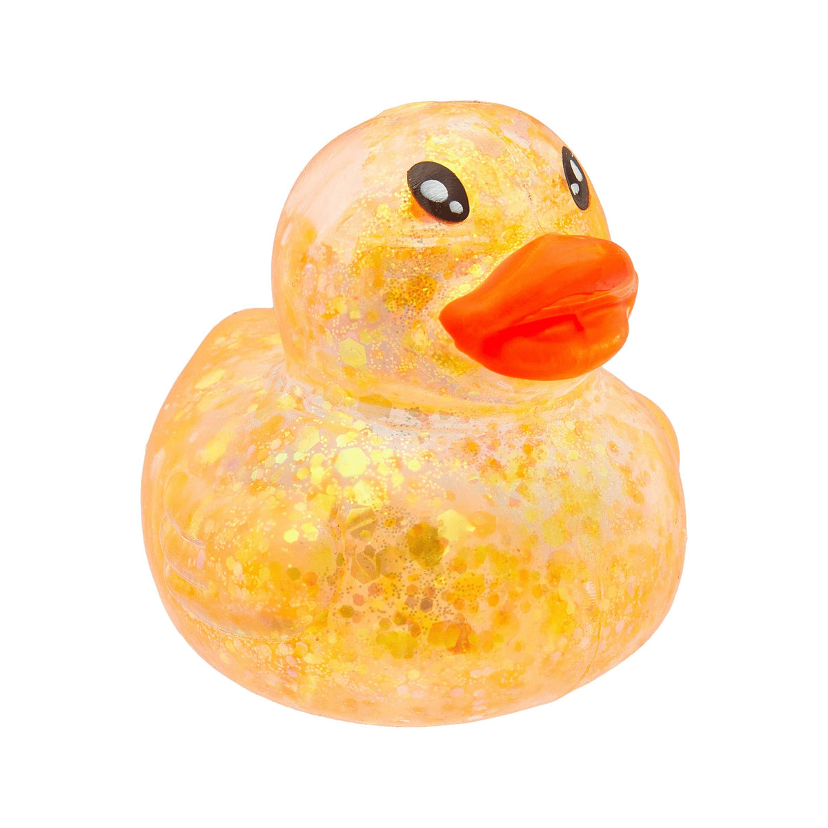 Sensory Toy Box Squishy Glitter Ducks Stress Relief Fidget Toy (4 pack)