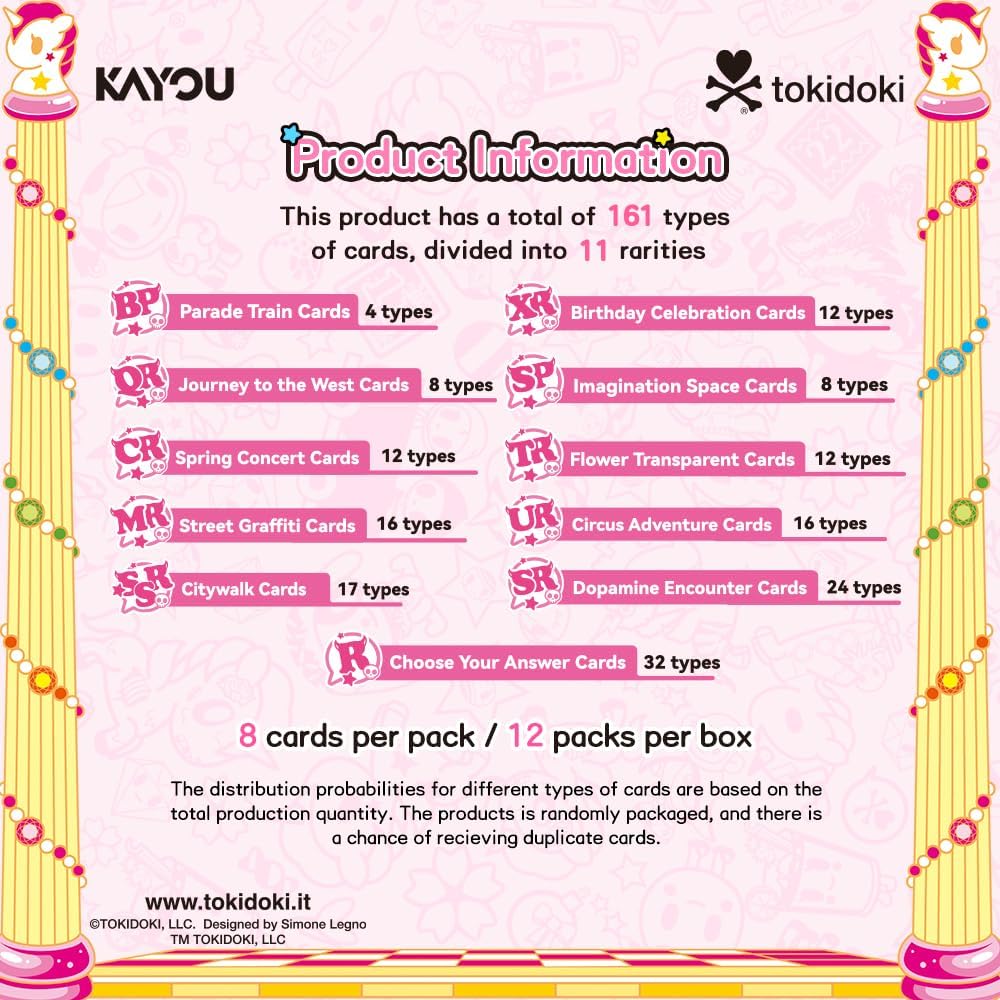 tokidoki: Wonder Voyage Collectible Cards - Series 2 Roaming Edition (1 Box)