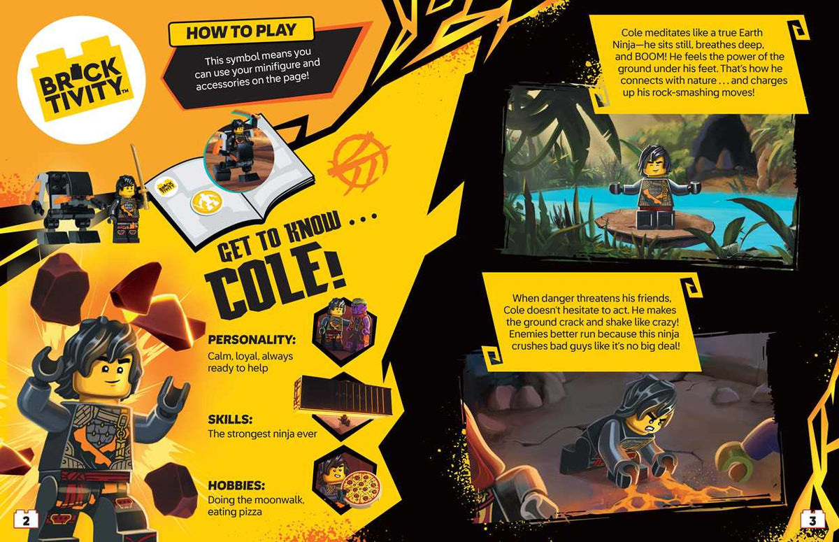 LEGO NINJAGO: Cole's Mech Mission (NM
