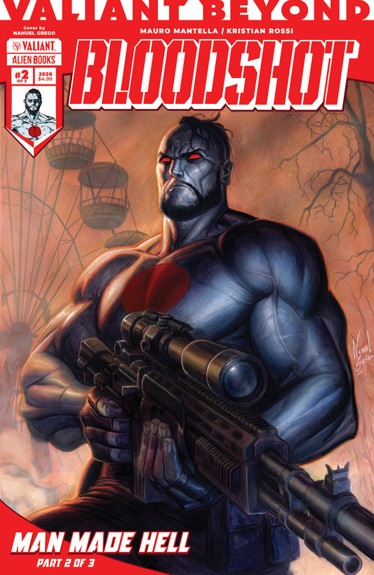 Valiant Beyond: Bloodshot #5  Man Made Hell #2 Cover A (Grego) (NM)