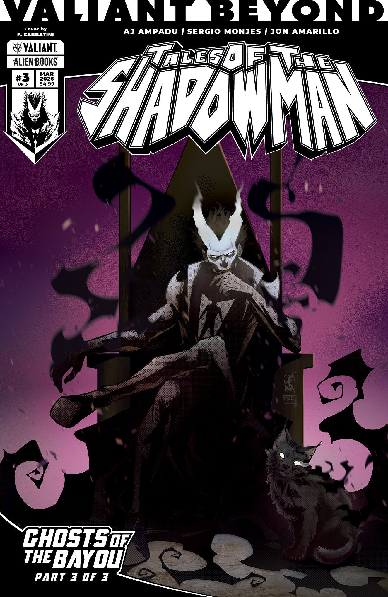 Valiant Beyond: Tales Of The Shadowman #6  Ghosts Of The Bayou #3 Cover A (Sabbatini) (NM)