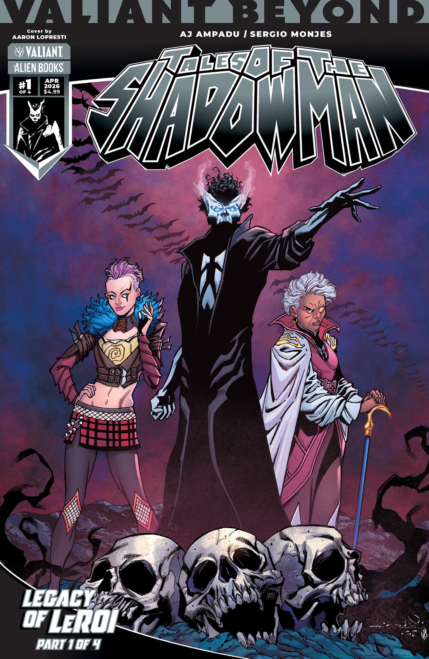 Valiant Beyond: Tales Of The Shadowman #7  Legacy Of Le Roi #1 Cover A (Lopresti) (NM)