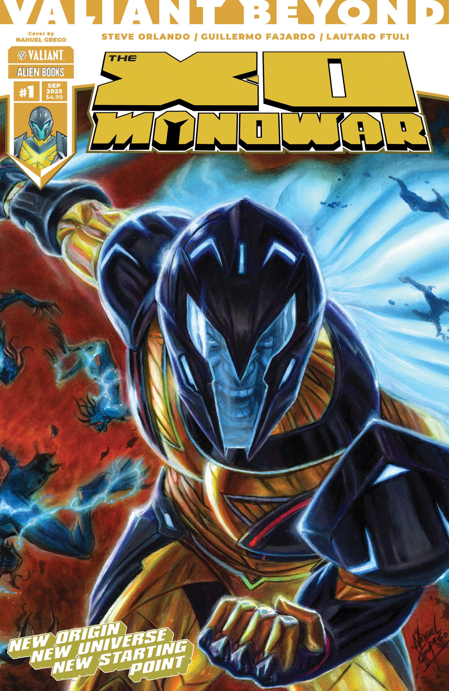 Valiant Beyond: The X O Manowar #1 Variant B (Grego Wraparound Variant) (NM)