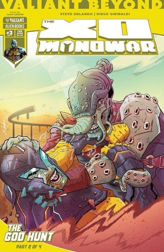 Valiant Beyond: The X O Manowar #6  The God Hunt #2 Cover A (Griffin) (NM)