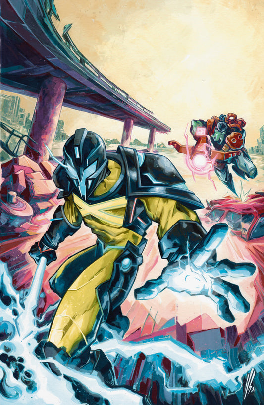 Valiant Beyond: The X O Manowar #7  The God Hunt #3 Variant D (Locatelli Full Art) (NM)