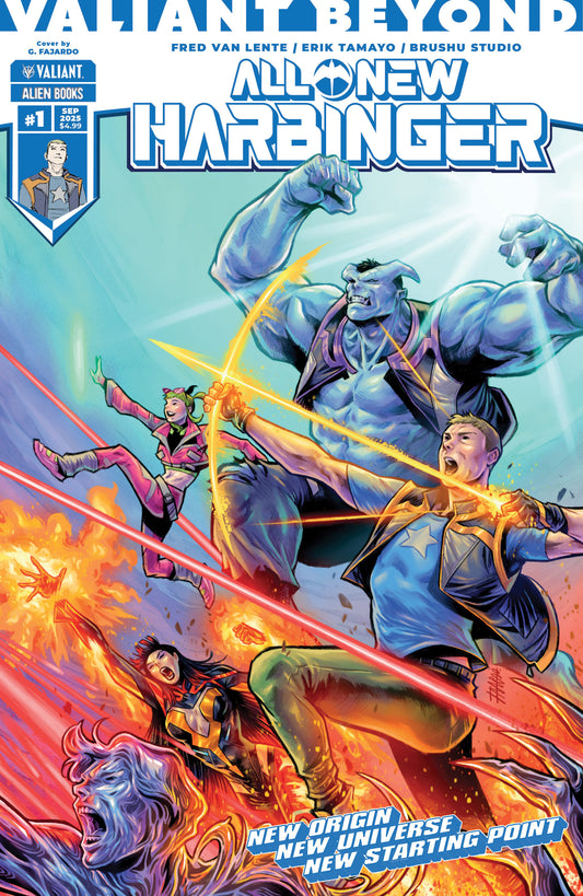 Valiant Beyond: All New Harbinger #1 Variant B (Fajardo Wraparound Variant) (NM)