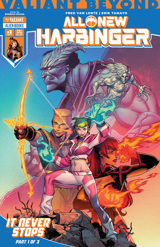 Valiant Beyond: All New Harbinger #4  It Never Stops #1 Cover A (Rocha) (NM)