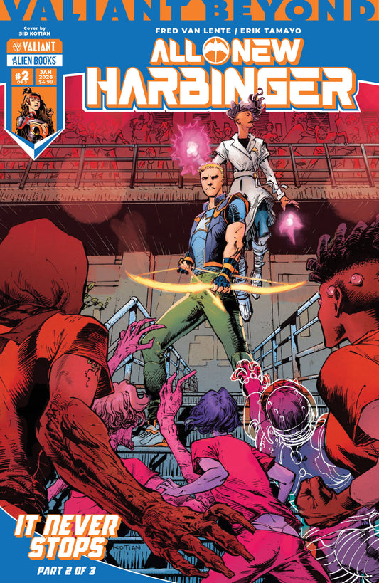 Valiant Beyond: All New Harbinger #5  It Never Stops #2 Variant B (Kotian) (NM)