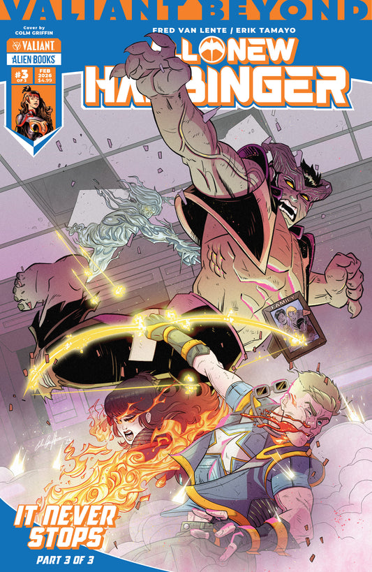 Valiant Beyond: All New Harbinger #6  It Never Stops #3 Cover A (Griffin) (NM)