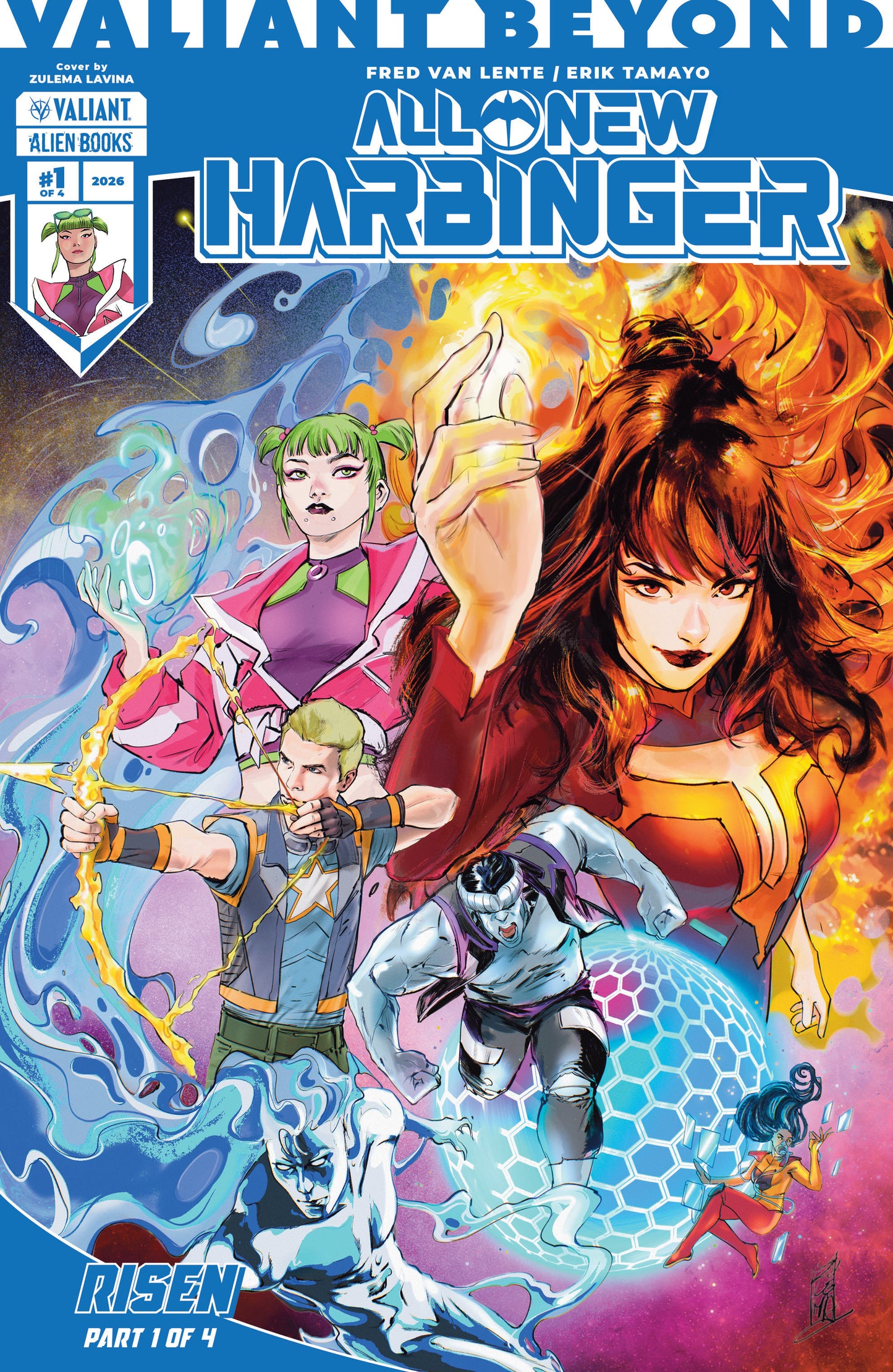 Valiant Beyond: All New Harbinger #7  Risen #1 Cover A (Lavina) (NM)