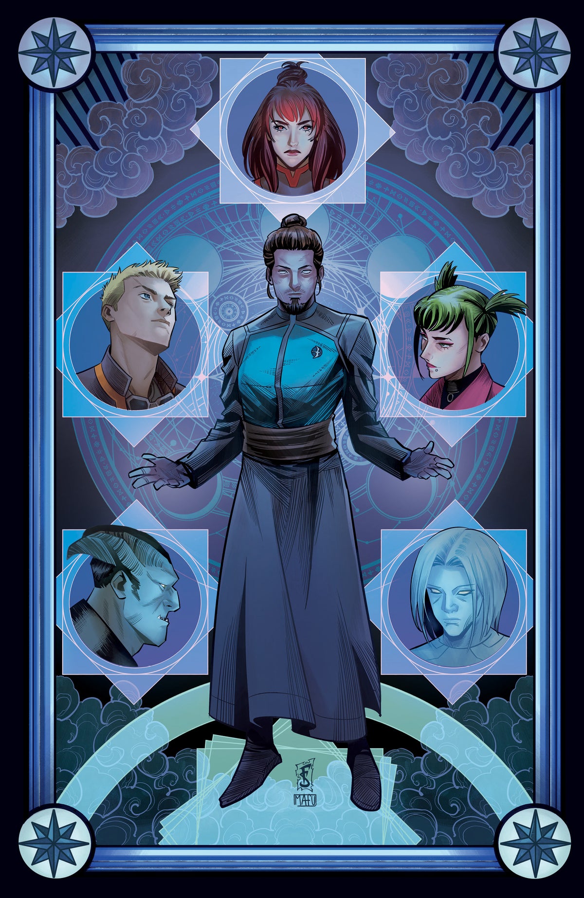 Valiant Beyond: All New Harbinger #8  Risen #2 Variant B (Sabbatini Tarot Variant) (NM)