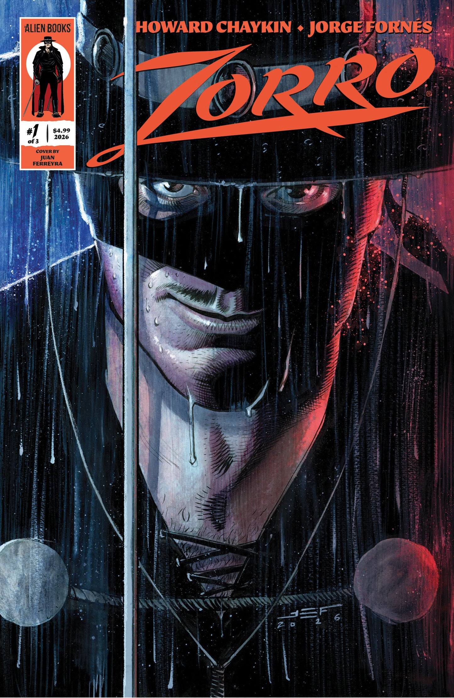 Zorro #1 Variant C (Ferreyra) (NM)