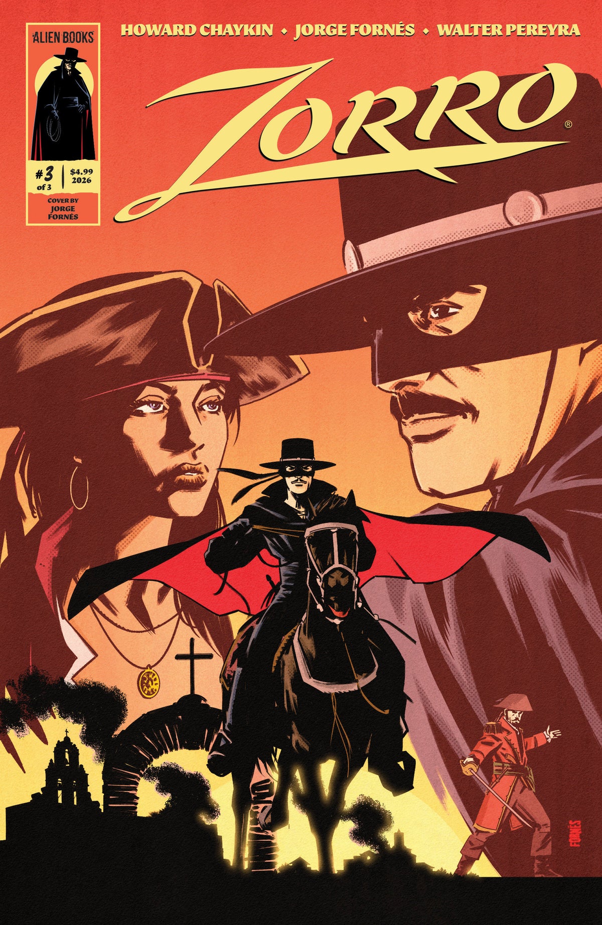 Zorro #3 Cover A (Fornés) (NM)