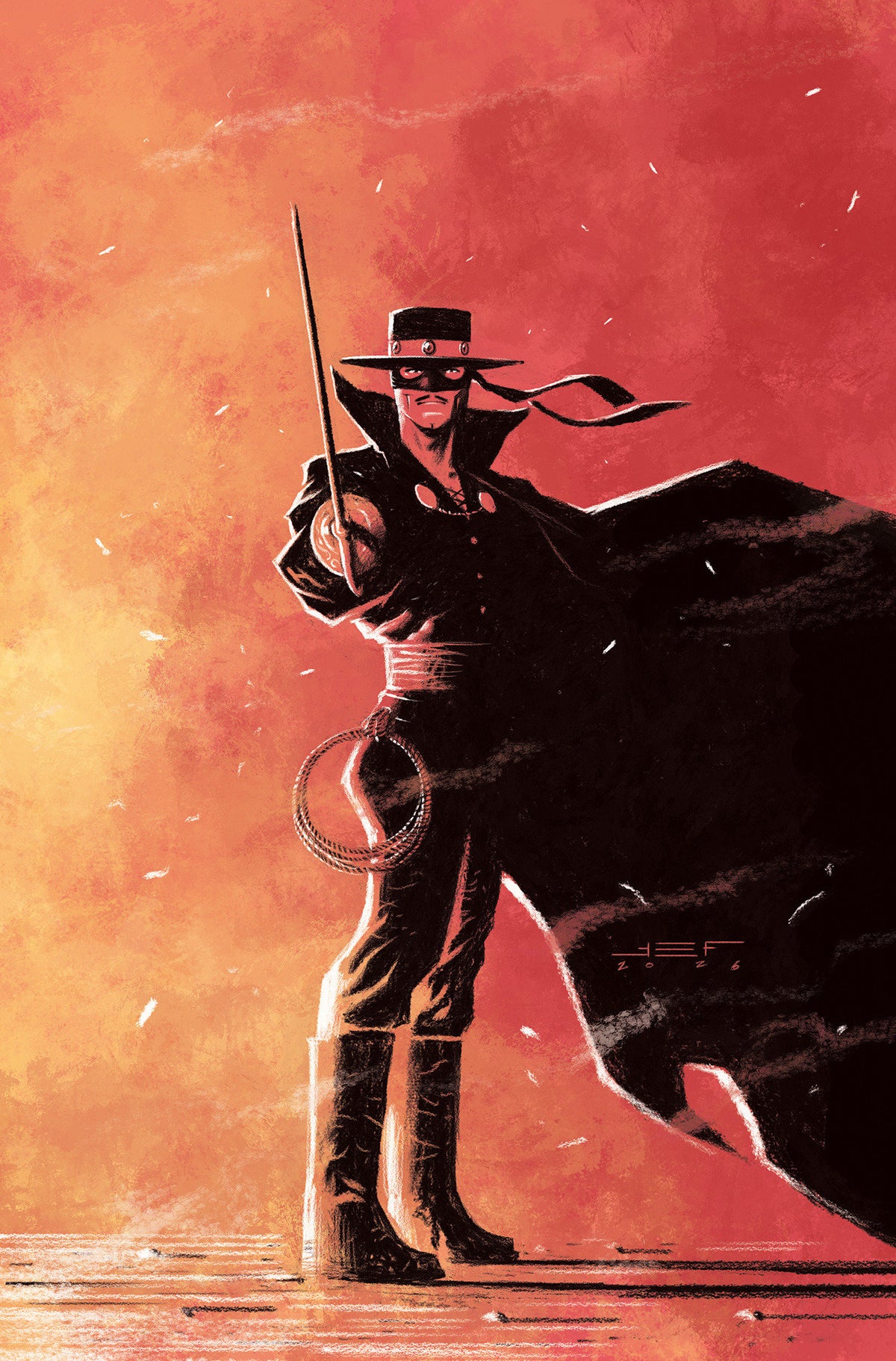 Zorro #3 Variant C (Ferreyra Full Art) (NM)