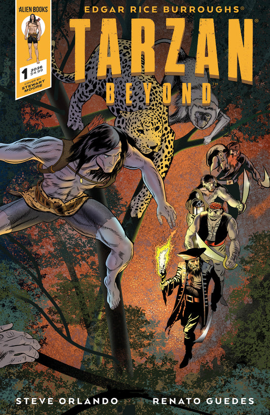 Tarzan Beyond #1 Variant C (Moore Wraparound Variant) (NM)