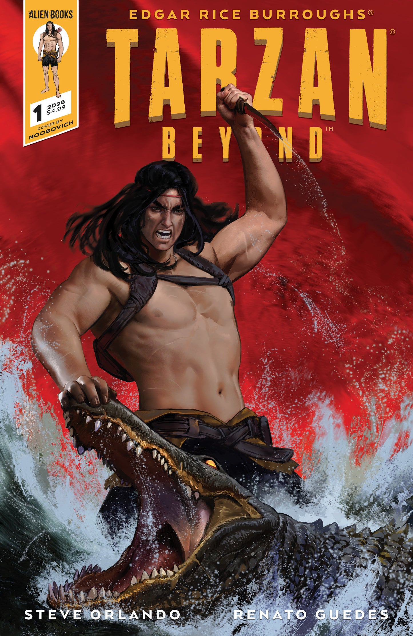 Tarzan Beyond #1 Variant D (Noobovich) (NM)