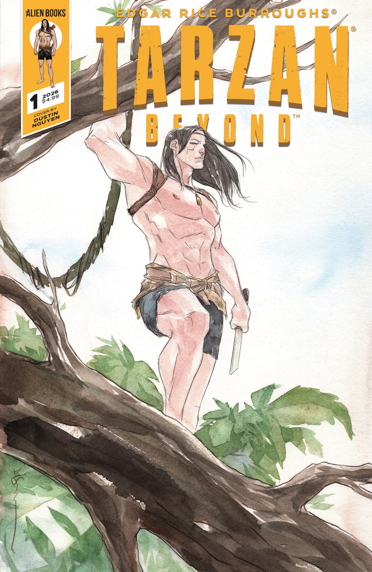 Tarzan Beyond #1 1:15 Variant (Nguyen) (NM)
