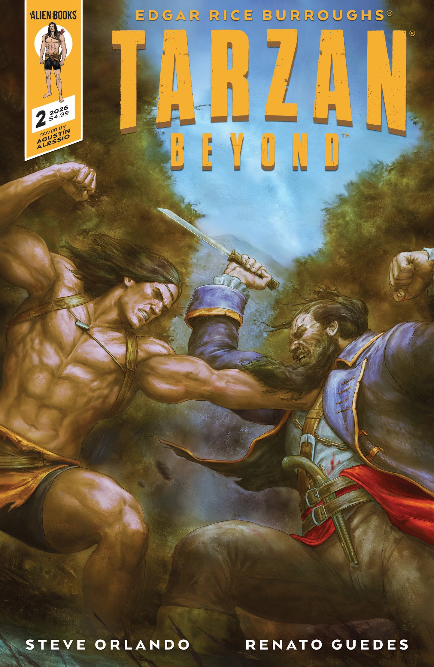 Tarzan Beyond #2 Cover A (Alessio) (NM)