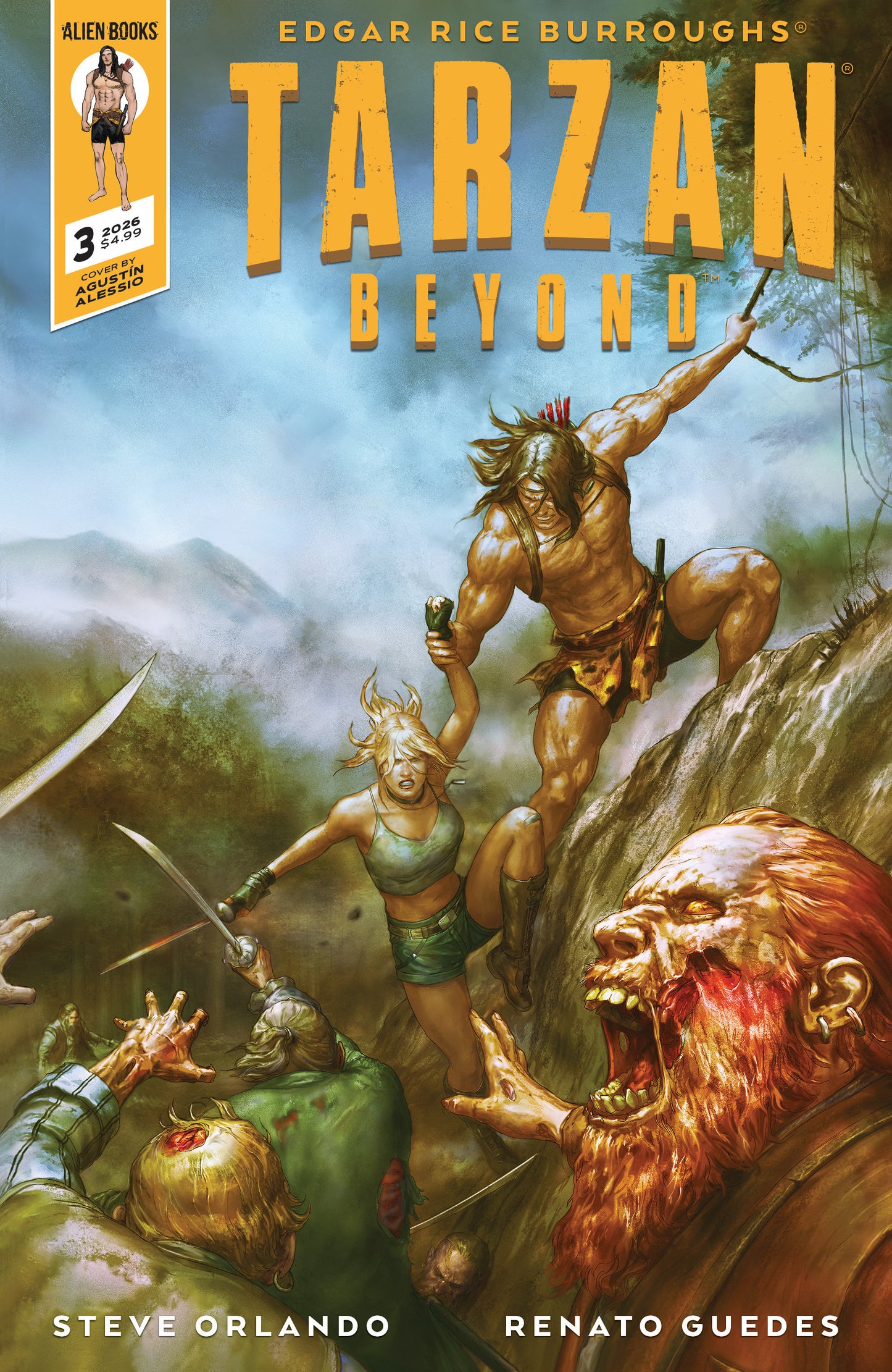 Tarzan Beyond #3 Cover A (Alessio) (NM)