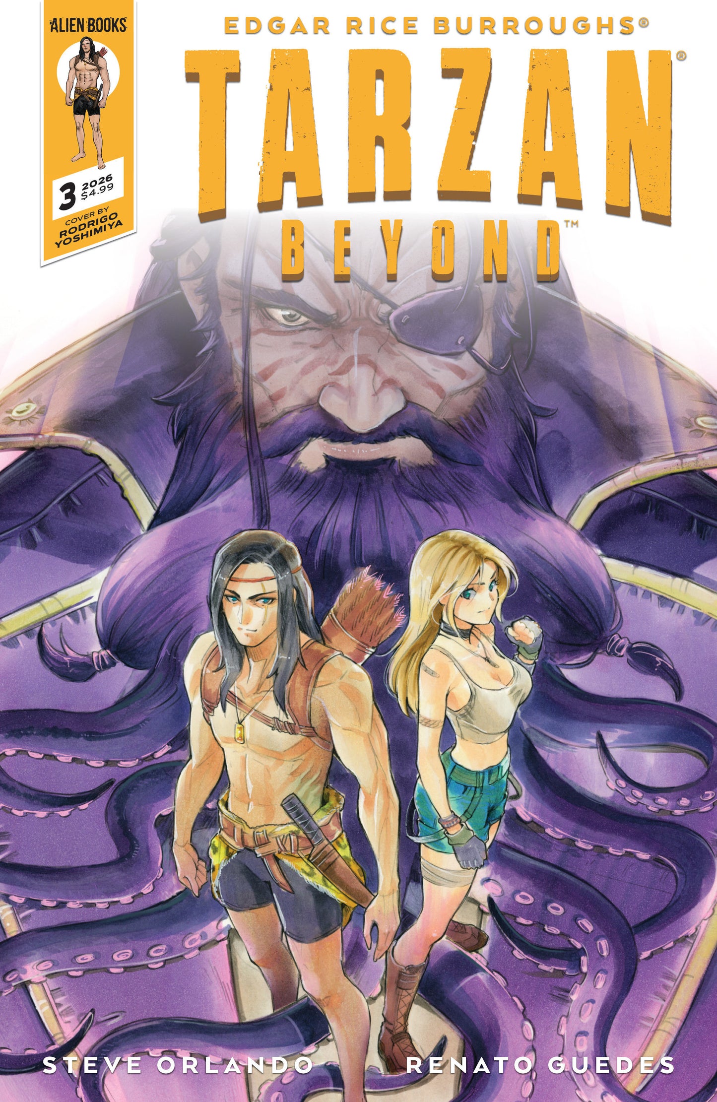 Tarzan Beyond #3 Variant B (Yoshimiya Manga Variant) (NM)