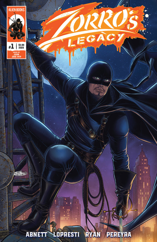 Zorro's Legacy #1 Variant B (Ryp) (NM)