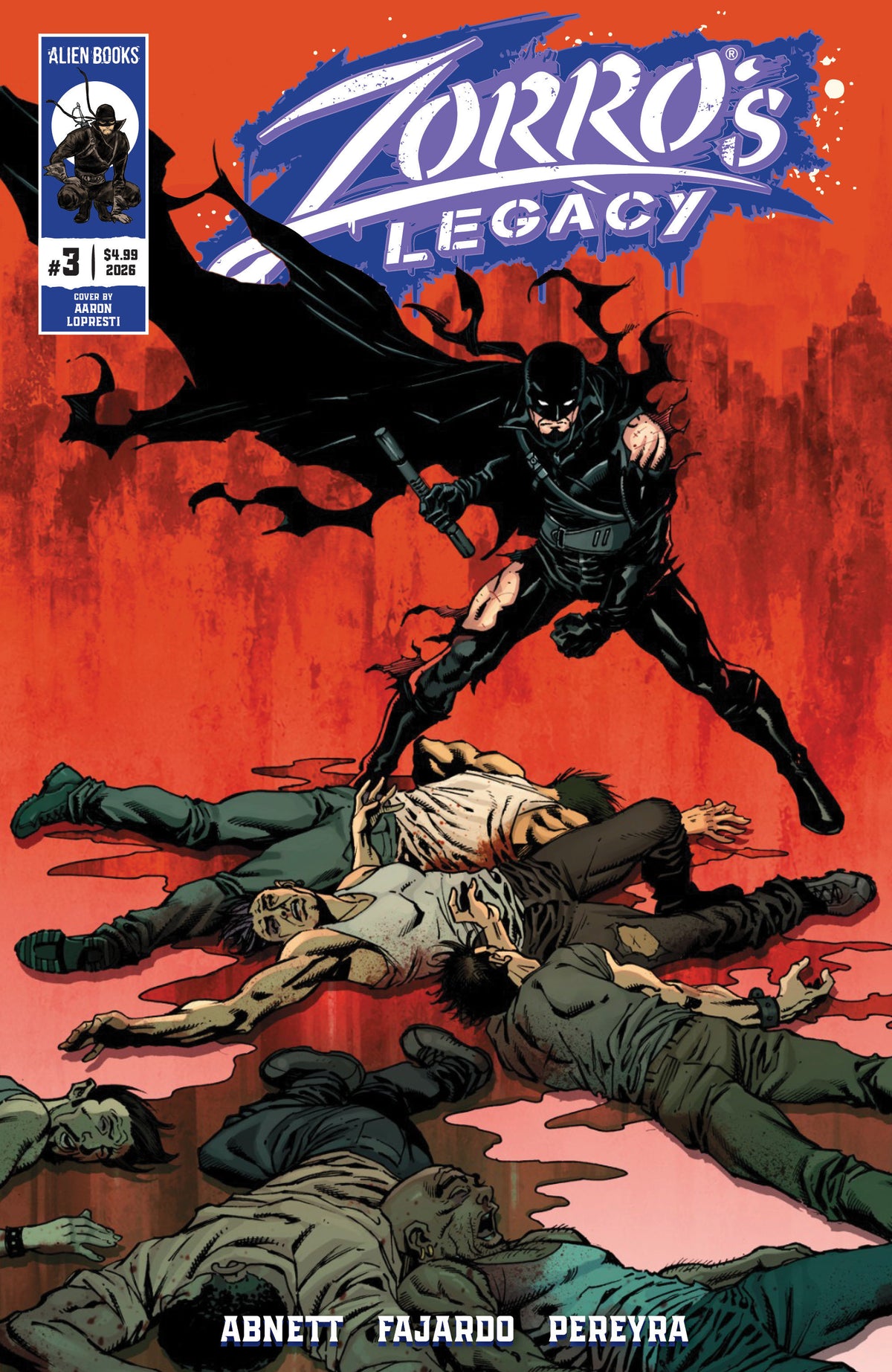 Zorro's Legacy #3 Cover A (Lopresti) (NM)