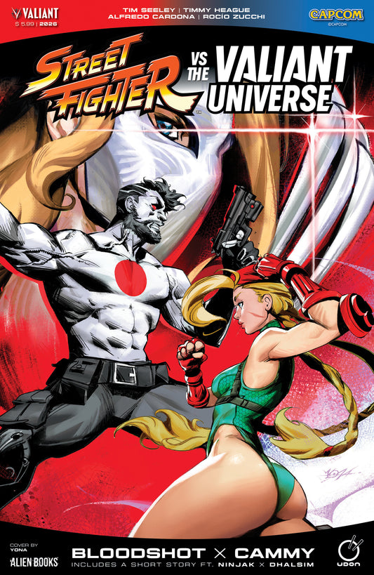 Street Fighter vs. The Valiant Universe Special Variant B (Yonas) (NM)