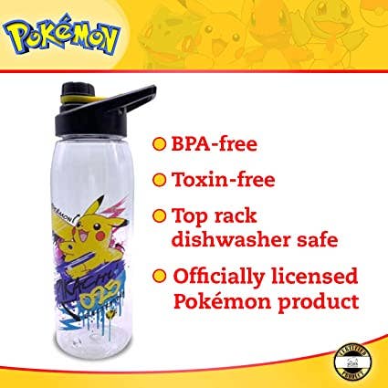 Pokémon Skate Graffiti 28oz Water Bottle