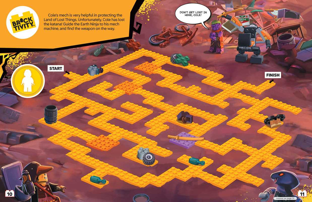 LEGO NINJAGO: Cole's Mech Mission (NM