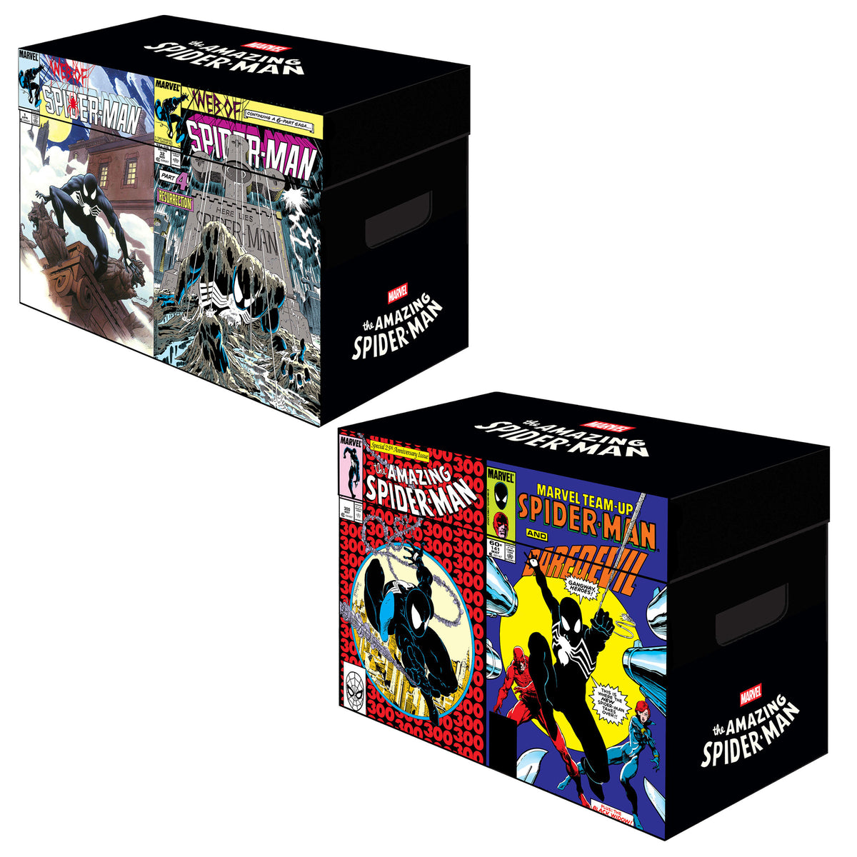 Marvel Graphic Comic Box: Spider-Man   Black Costume Saga (Not Available for Shipping)
