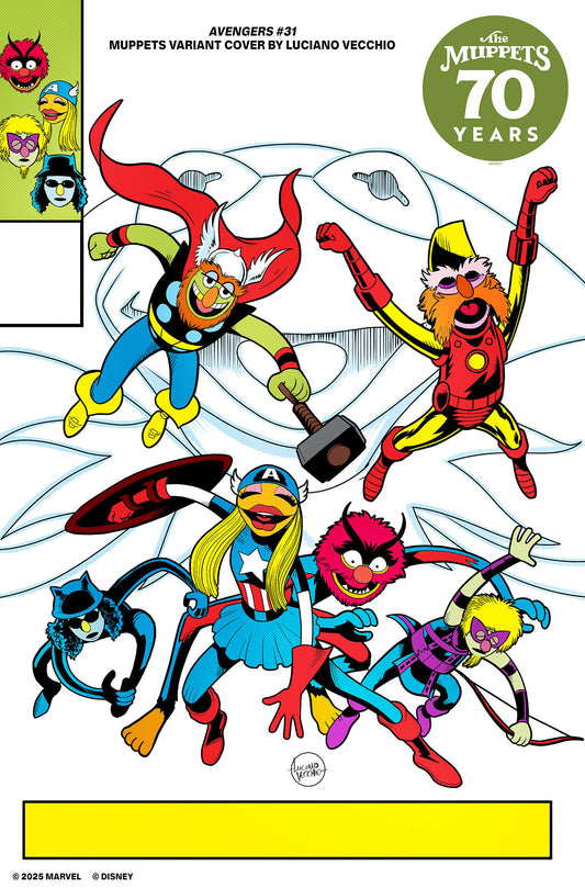 Avengers #31 Luciano Vecchio Muppets Variant (NM)