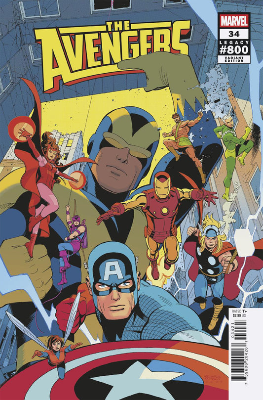 Avengers #34 Leonardo Romero Variant (NM)