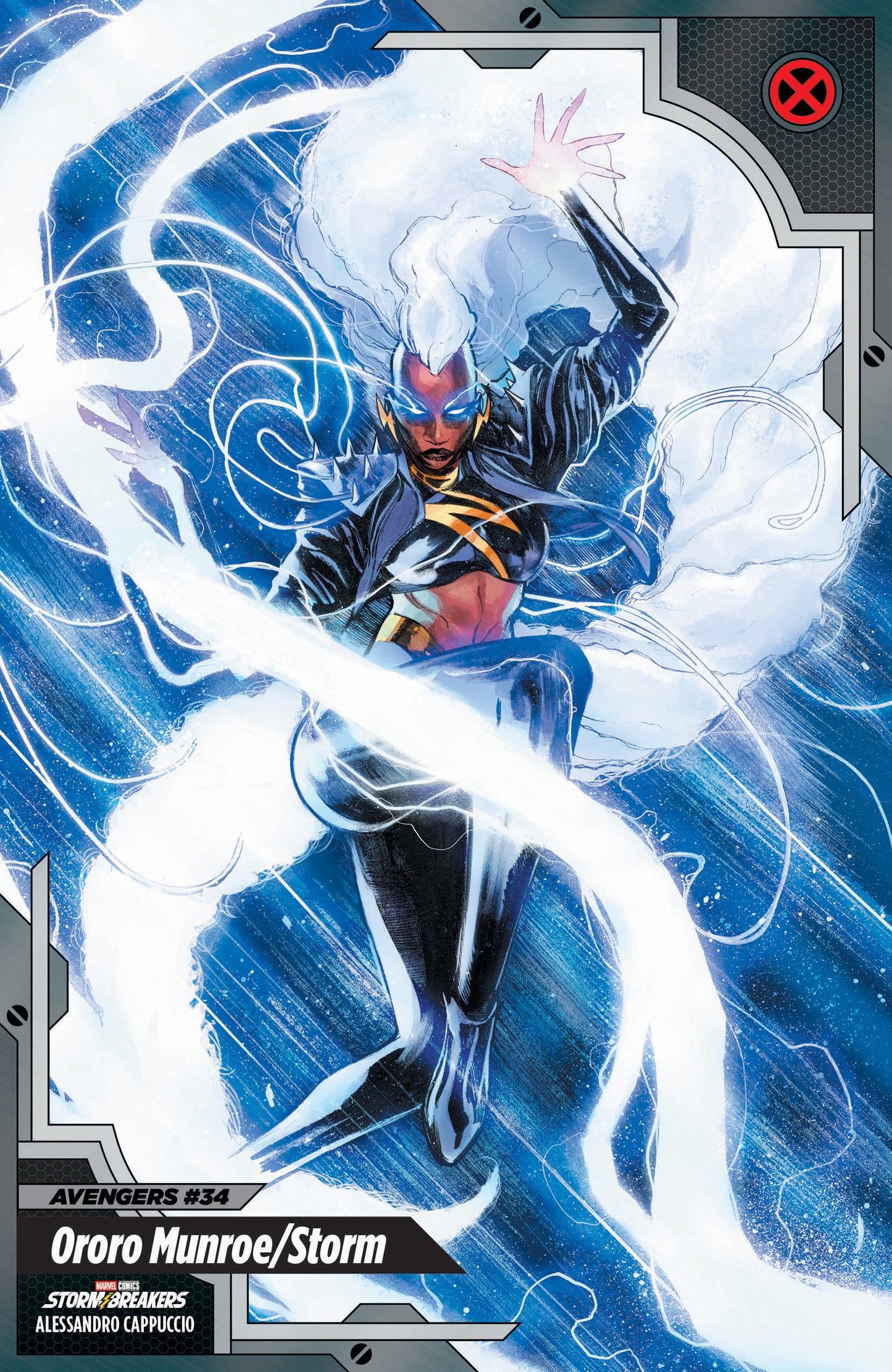 Avengers #34 Alessandro Cappuccio X-Men Trading Card Variant (NM)
