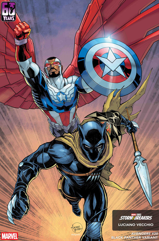 Avengers #35 Luciano Vecchio Black Panther Variant (NM)