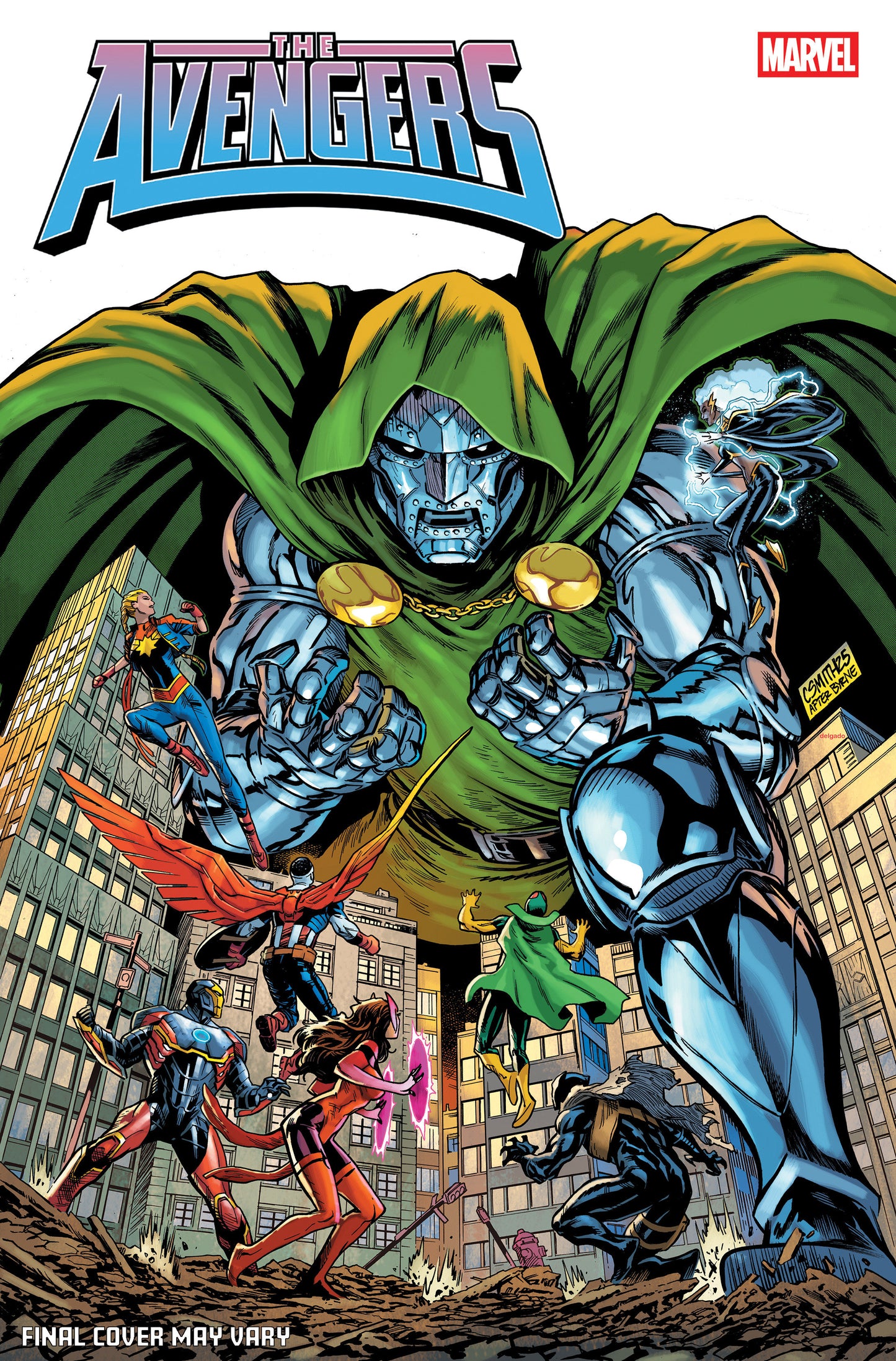 Avengers #36 Cory Smith Doom Homage Variant (NM)