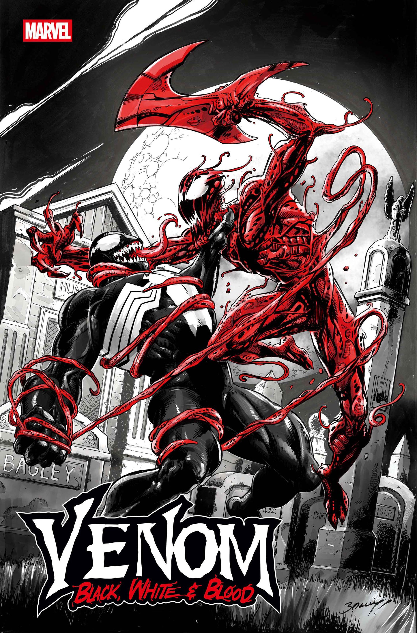 Venom: Black, White & Blood #1 Mark Bagley Variant (NM)
